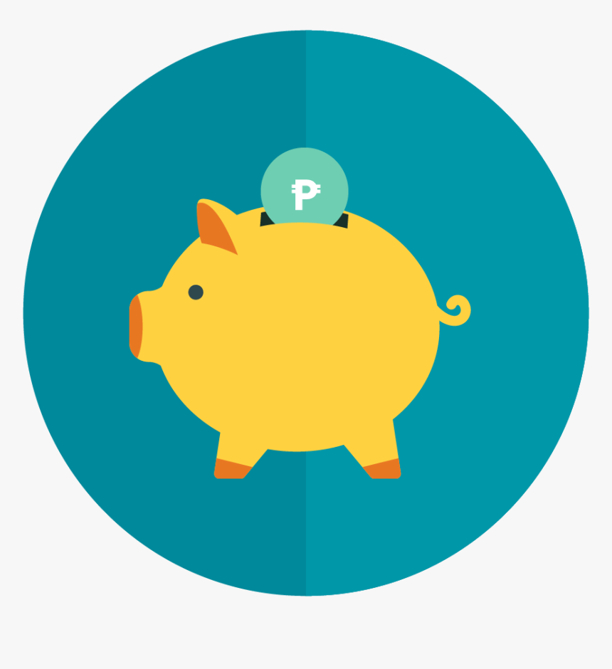 Funds Icon - Piggy Bank Icon Peso, HD Png Download, Free Download