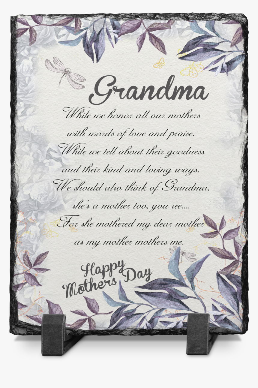 Personalized Mother"s Day Slate - Art Paper, HD Png Download, Free Download