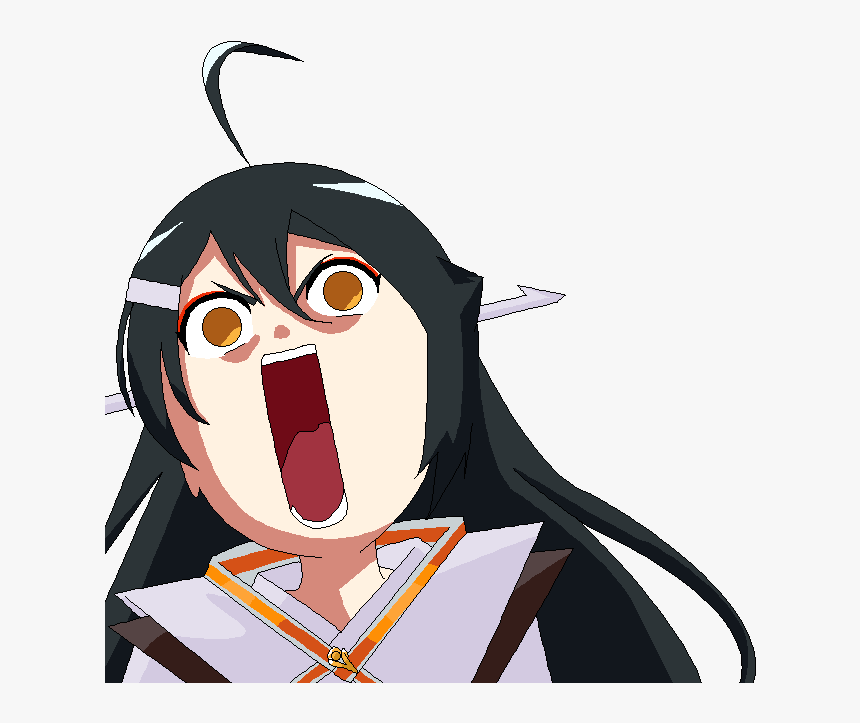 Wtf Face Png - Anime Wtf Face Png, Transparent Png, Free Download