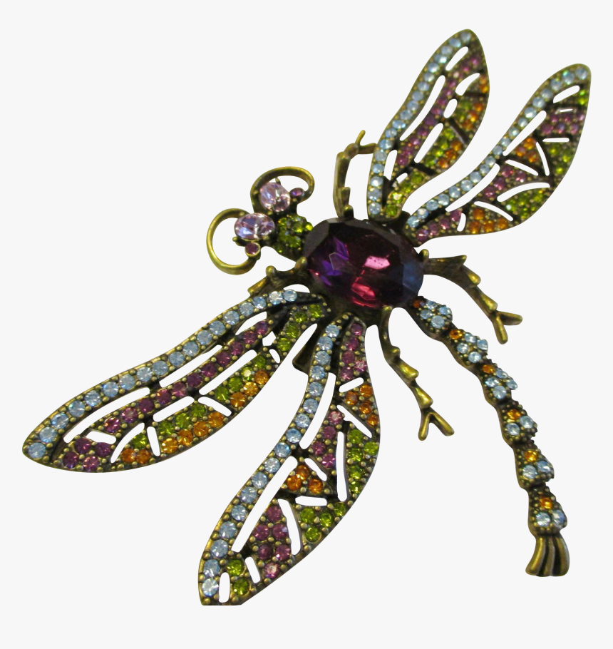 Dragonfly Trembler Pin - Dragonfly, HD Png Download, Free Download