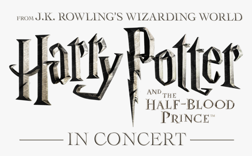 Hp6 Logo In Concert 300dpi Color - Harry Potter, HD Png Download, Free Download