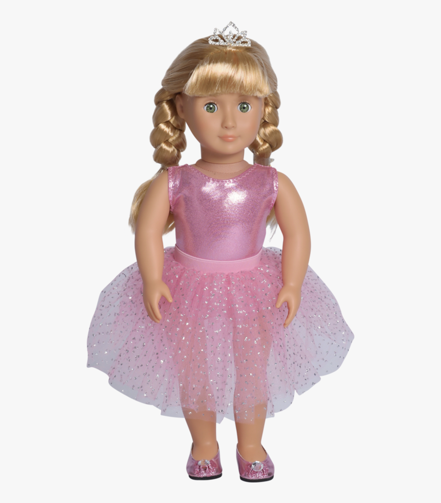 American Girl Style Doll Wearing Pink Ballerina Outfit - American Girl Doll Transparent Background, HD Png Download, Free Download