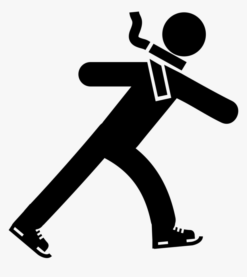 Ice Skater - Ice Skating Png Icon, Transparent Png, Free Download