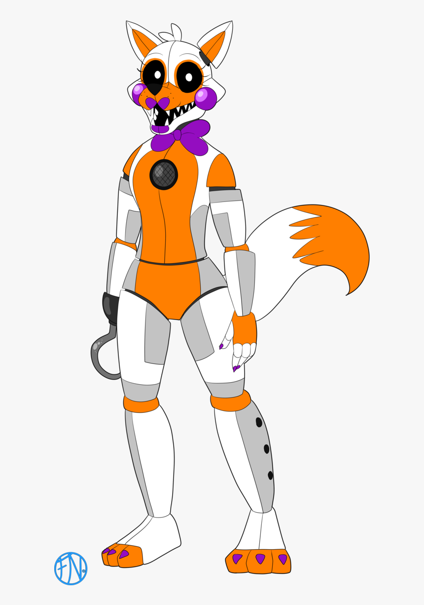 Please Stand By Enjoy Do Not Steal, Repost, Recolor, - Fnaf Lolbit Full Body, HD Png Download, Free Download