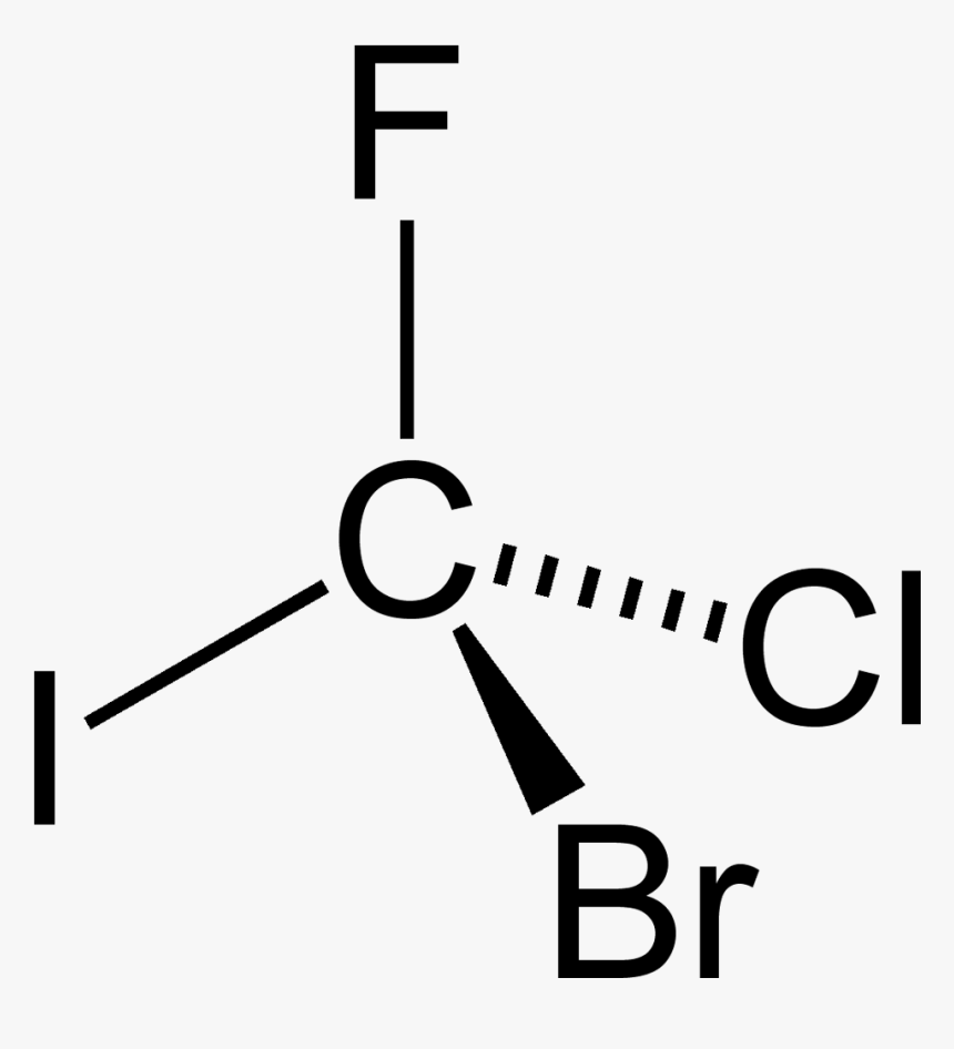 R 2d - Structural Formula Of Chloroform, HD Png Download, Free Download