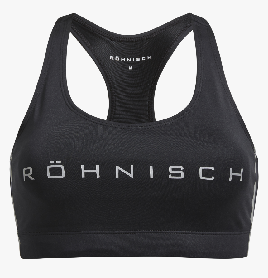 Stripe Sports Bra, Black - Sports Bra, HD Png Download, Free Download