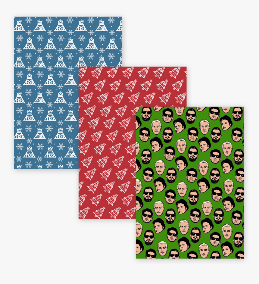 Fall Out Boy Wrapping Paper, HD Png Download, Free Download