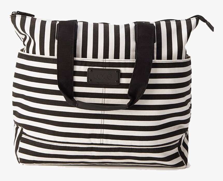 Lole Women"s Soleil Bag Black/white Stripe - Shoulder Bag, HD Png Download, Free Download