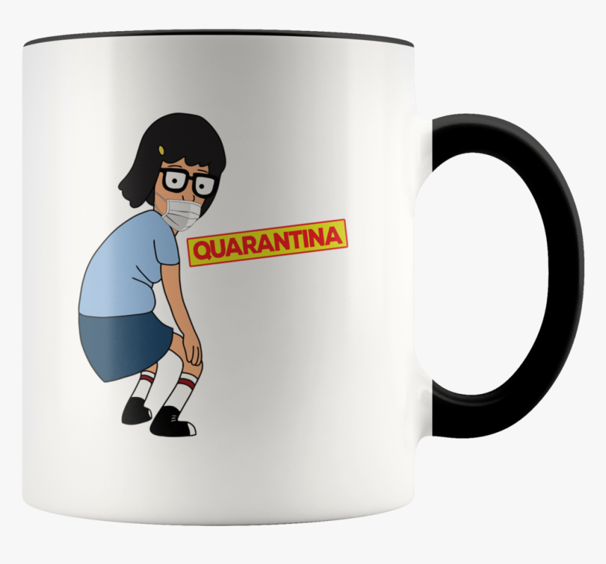 Tina Belcher Twerk Bobs Burgers Quarantina Accent Mug - Hello All You Cats And Kittens, HD Png Download, Free Download