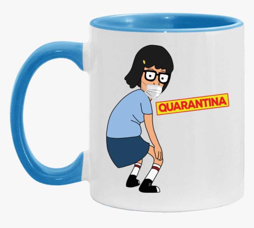 Tina Belcher Twerk Bobs Burgers Quarantina Mug Cup - Drawing Tina Bobs Burgers, HD Png Download, Free Download