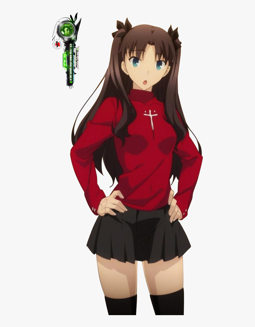 Transparent Rin Tohsaka Png - Rin Tohsaka Cute, Png Download, Free Download