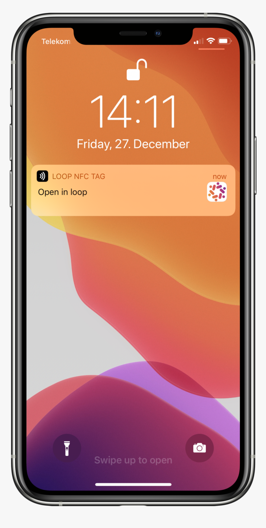 Nfc Lockscreen - Join Facetime Call Notification, HD Png Download, Free Download