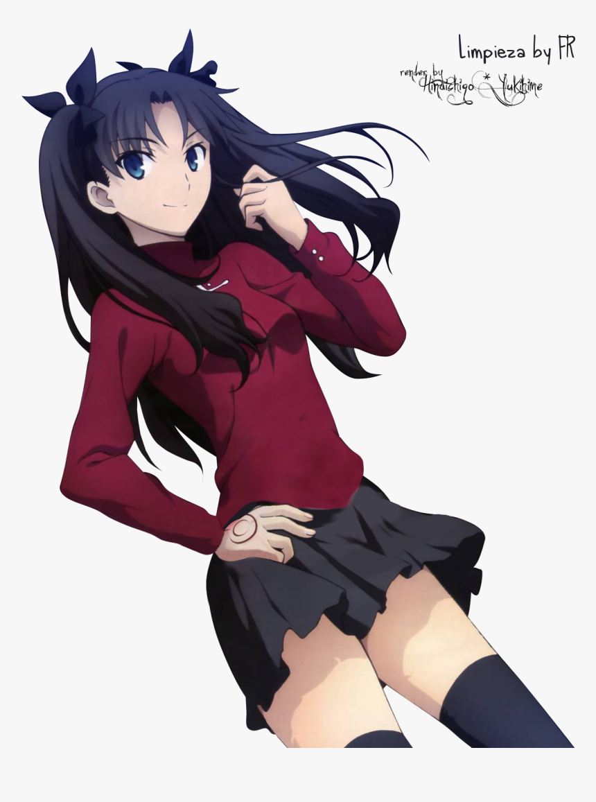 Render Rin Tohsaka - Rin Tohsaka Render, HD Png Download, Free Download