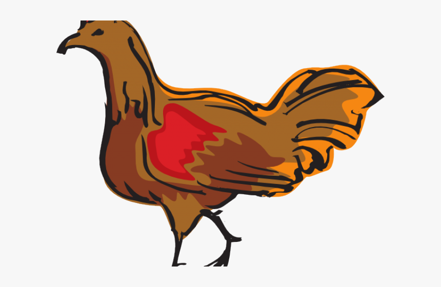 Chicken Clipart Walking - Clip Art, HD Png Download, Free Download