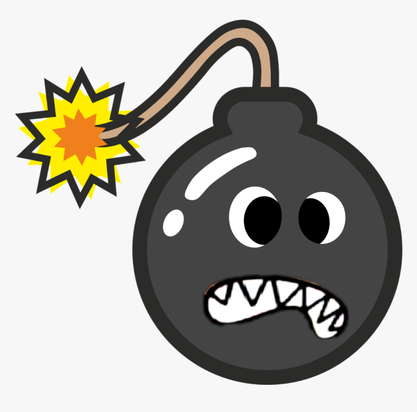 Bomb Emoji - Transparent Background Bomb Clipart, HD Png Download, Free Download
