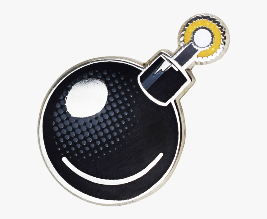 Bomb Emoji Pin - Keychain, HD Png Download, Free Download
