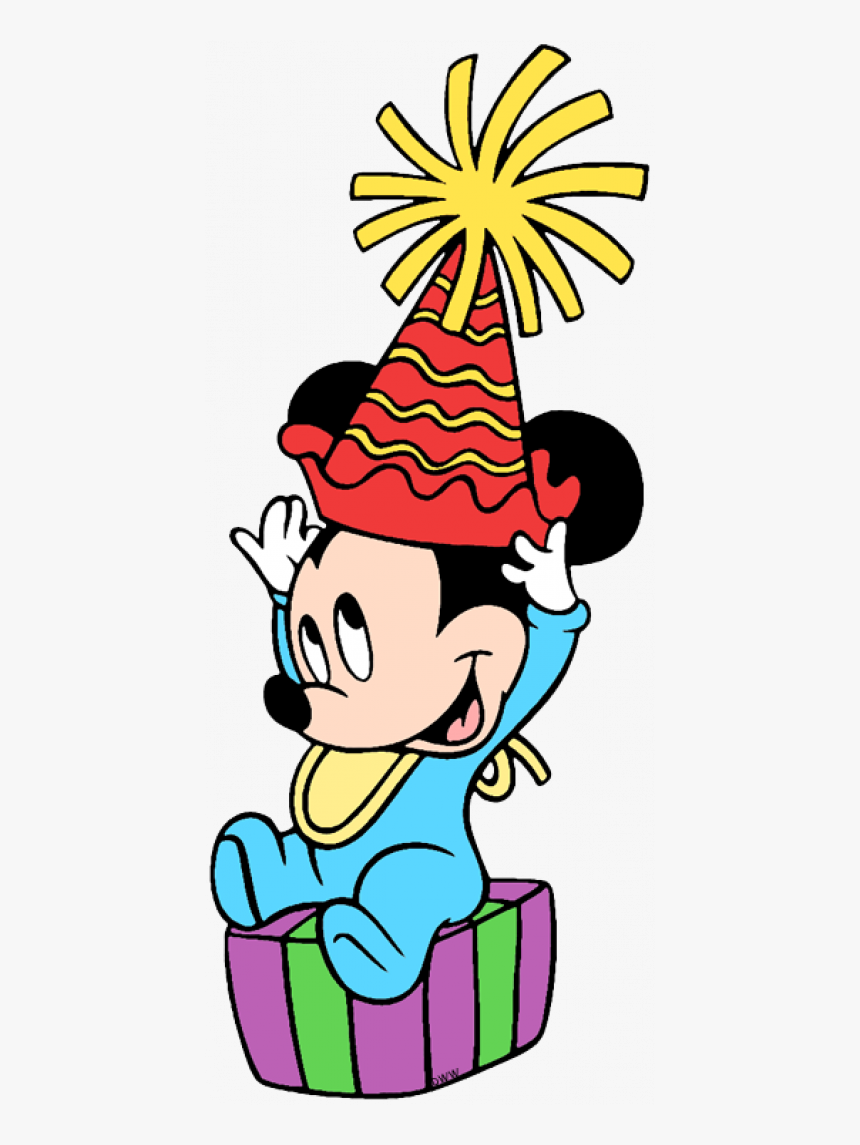 Disney Happy Birthday Clipart Clip Art Free Stock Disney - Mickey Pictures To Color For Kids, HD Png Download, Free Download