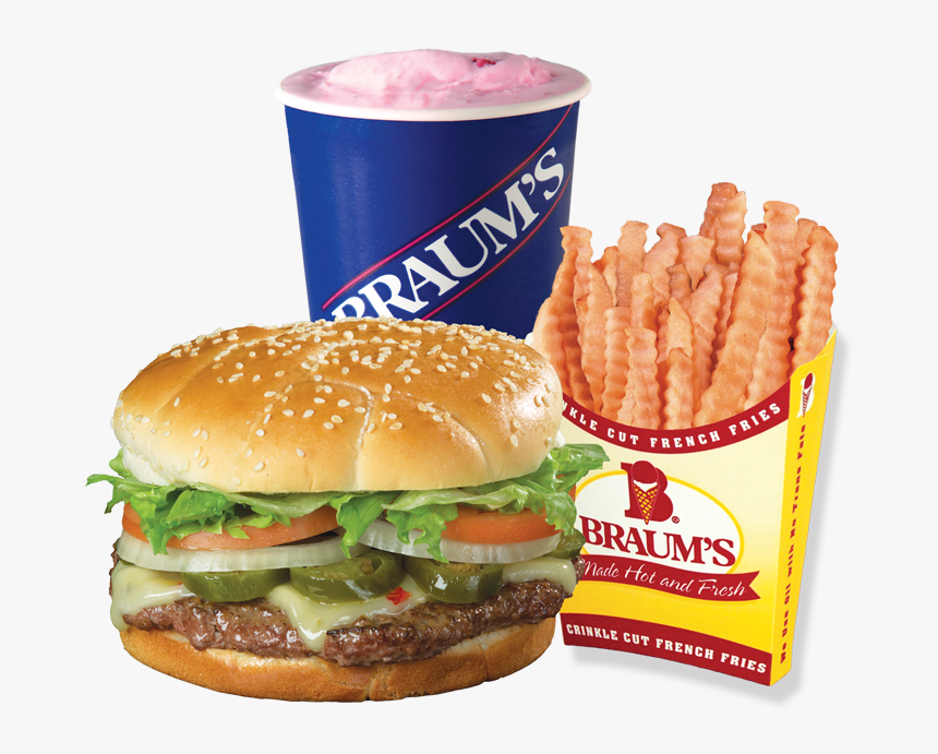 Braum"s Ice Cream - Braums Ice Cream Burger, HD Png Download, Free Download