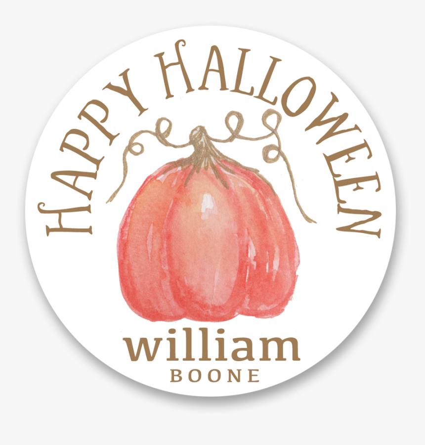 Orange Pumpkin Halloween Stickers - Yellow Onion, HD Png Download, Free Download