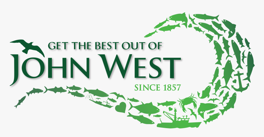 John West Logo Strap W Fish - John West Logo, HD Png Download, Free Download