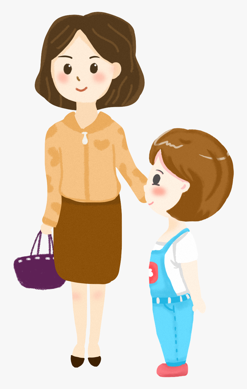 Transparent Mom Clip Art - Mom Png Cartoon, Png Download - kindpng