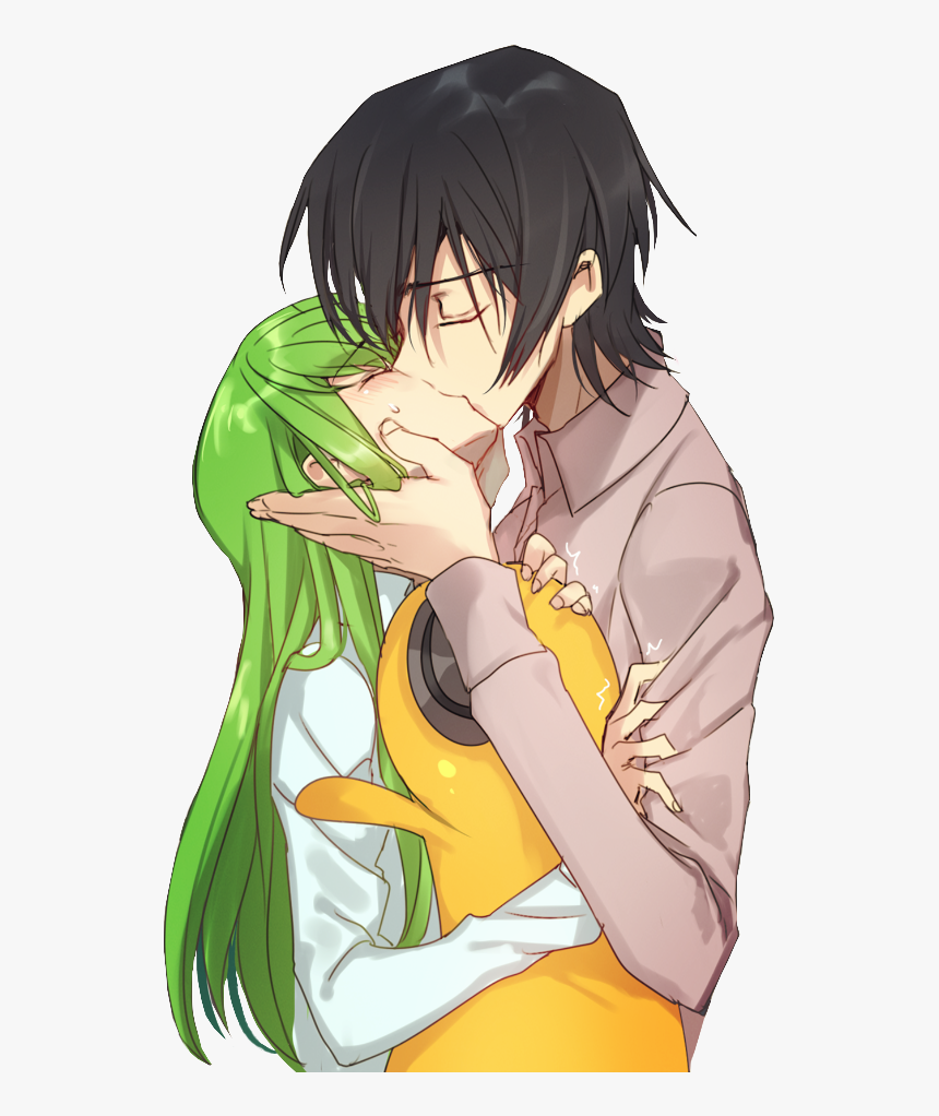 Codegeass Lelouch Cc Lelouchxcc Freetoedit Kiss Lelouch Lamperouge And Cc Hd Png Download Kindpng