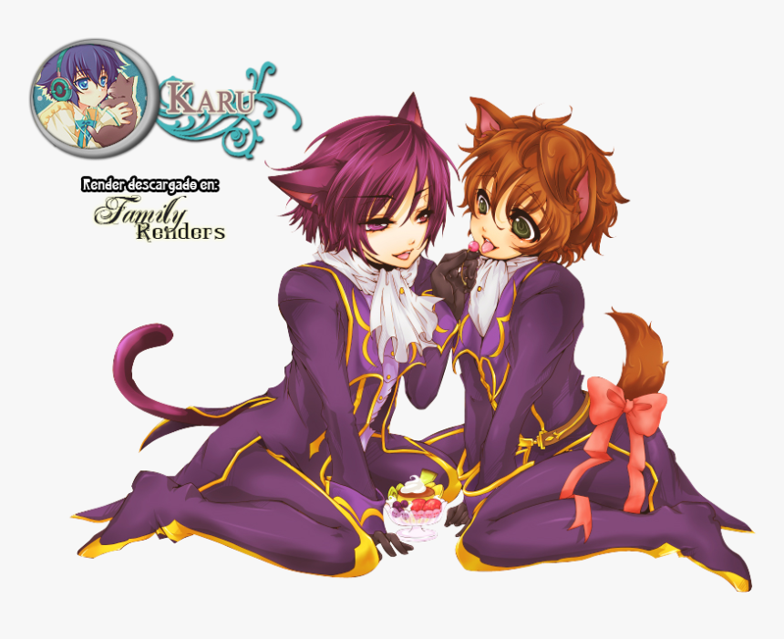 Render Lelouch X Suzaku - Vocaloid Render, HD Png Download, Free Download