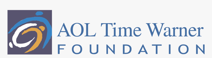 Aol Time Warner Foundation 01 Logo Png Transparent - Aol Time Warner Logo, Png Download, Free Download