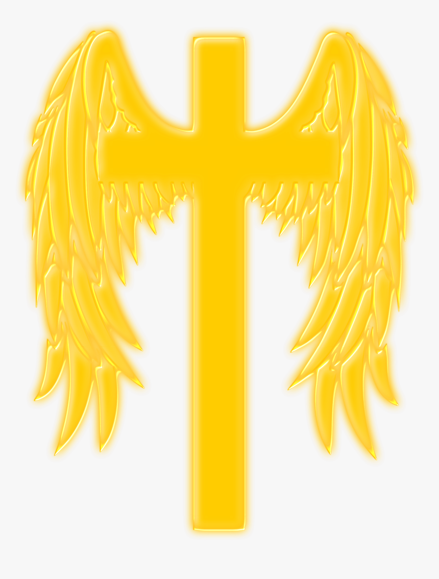 Cross And Wings Clipart Free Stock Clipart - Clip Art, HD Png Download, Free Download