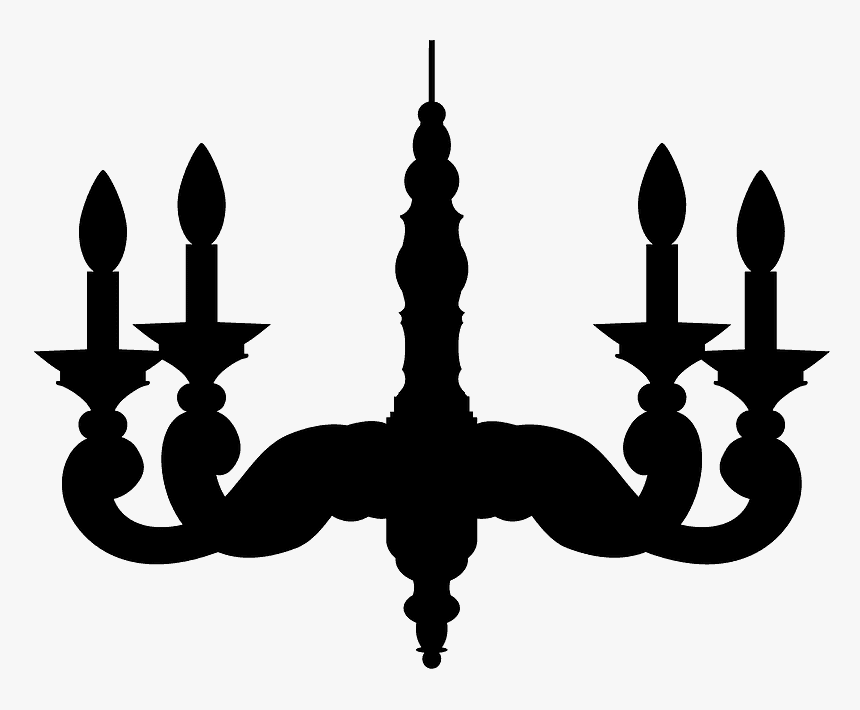 Stencil Chandelier, HD Png Download, Free Download