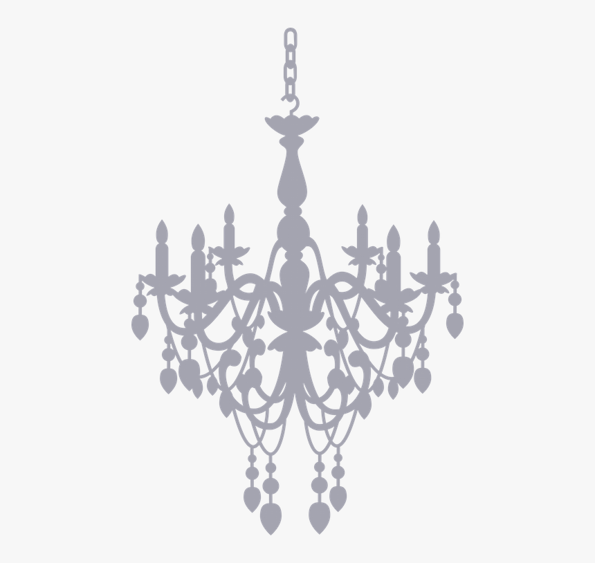 Chandelier Wall Decals Style And Apply - Wall Decal, HD Png Download, Free Download