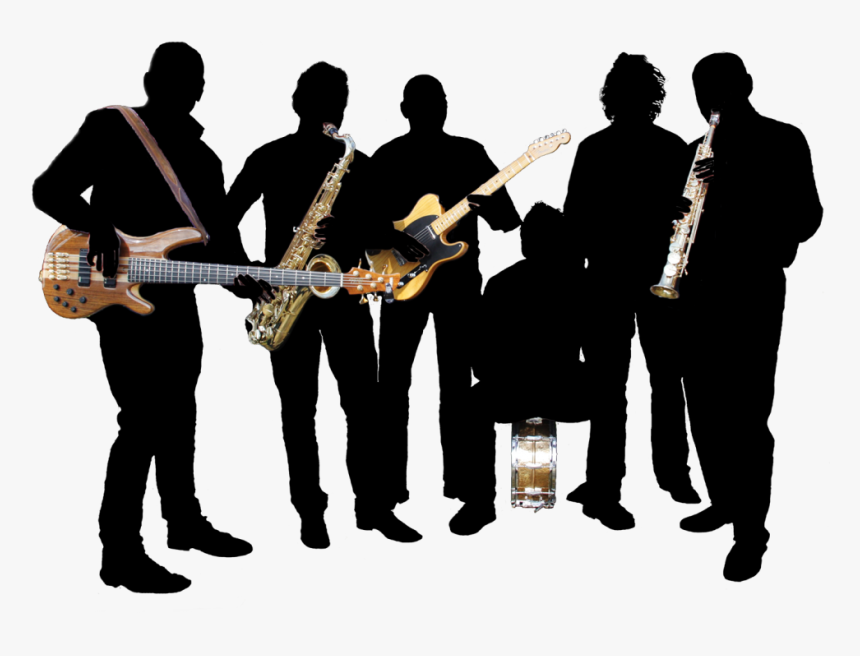 Transparent Rock Band Silhouette Png - Musical Ensemble, Png Download, Free Download