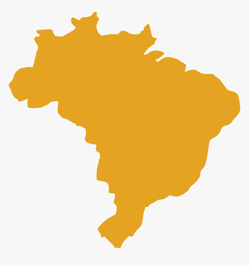 Brazilië - Capital City Of Brazil Map, HD Png Download, Free Download