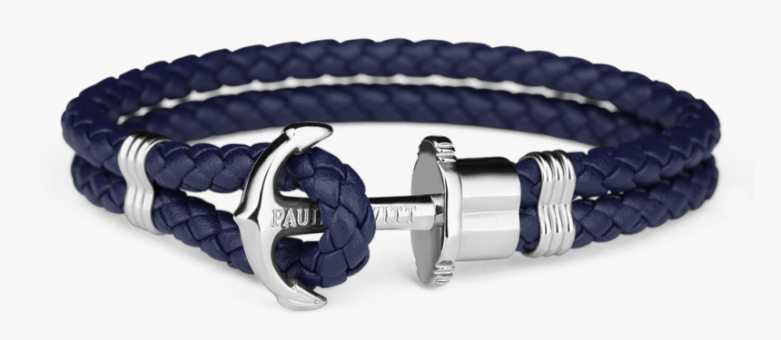 Paul Hewitt Anchor Bracelet Phrep Navy Blue Xxl - Paul Hewitt Bracciali Uomo, HD Png Download, Free Download