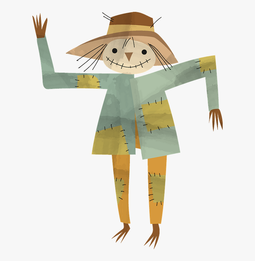 Scarecrow Clipart - Illustration, HD Png Download, Free Download