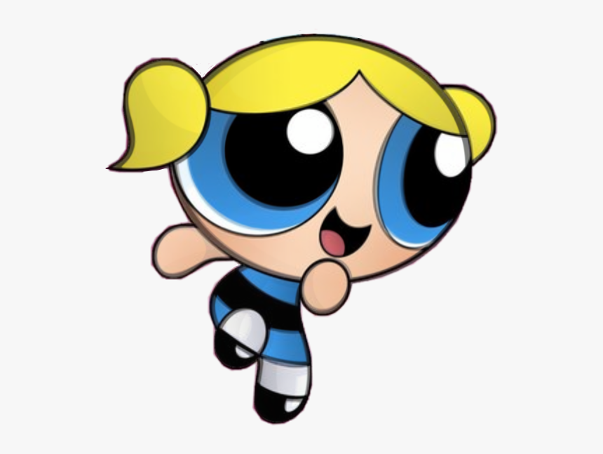 I Created Something Amazing With Picsart - Cartoon Powerpuff Girls Bubbles, HD Png Download, Free Download