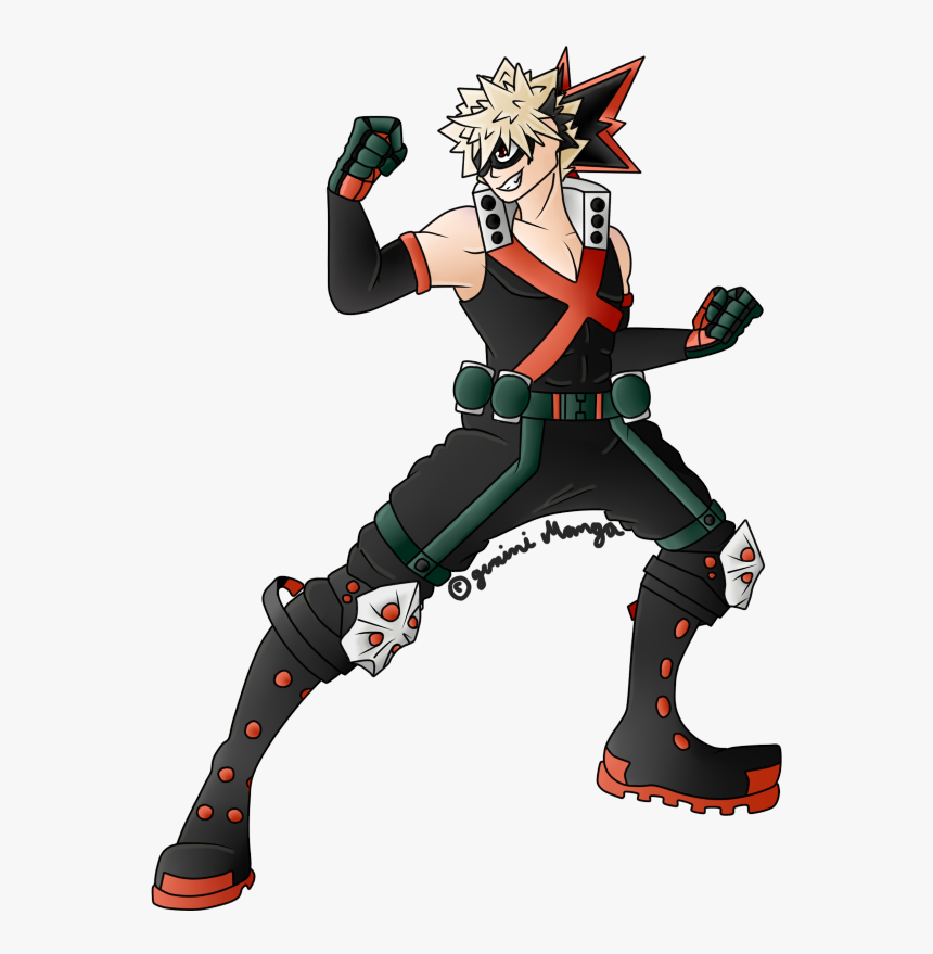 Thumb Image - Bakugou Katsuki Hero Outfit, HD Png Download, Free Download