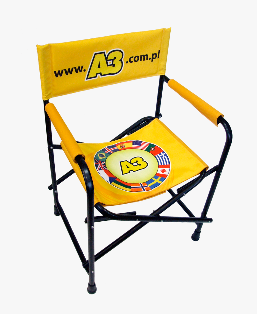 Directors Chair Png, Transparent Png, Free Download