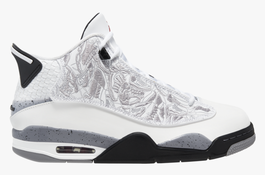 Jordan Dub Zero White Cement, HD Png Download, Free Download