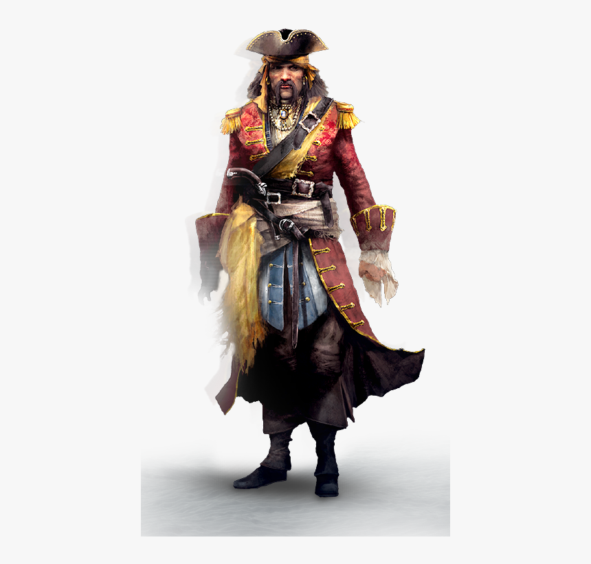 Transparent Edward Kenway Png - Fancy Pirate Dnd Character, Png Download, Free Download
