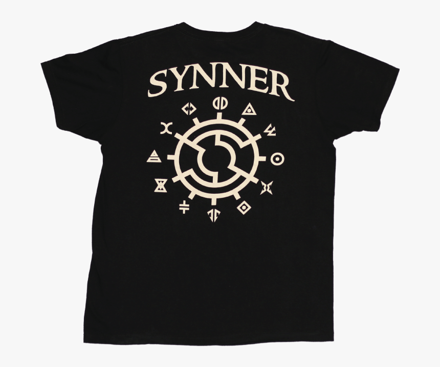 Gemini Syndrome Synner Symbol T-shirt Back - Active Shirt, HD Png Download, Free Download