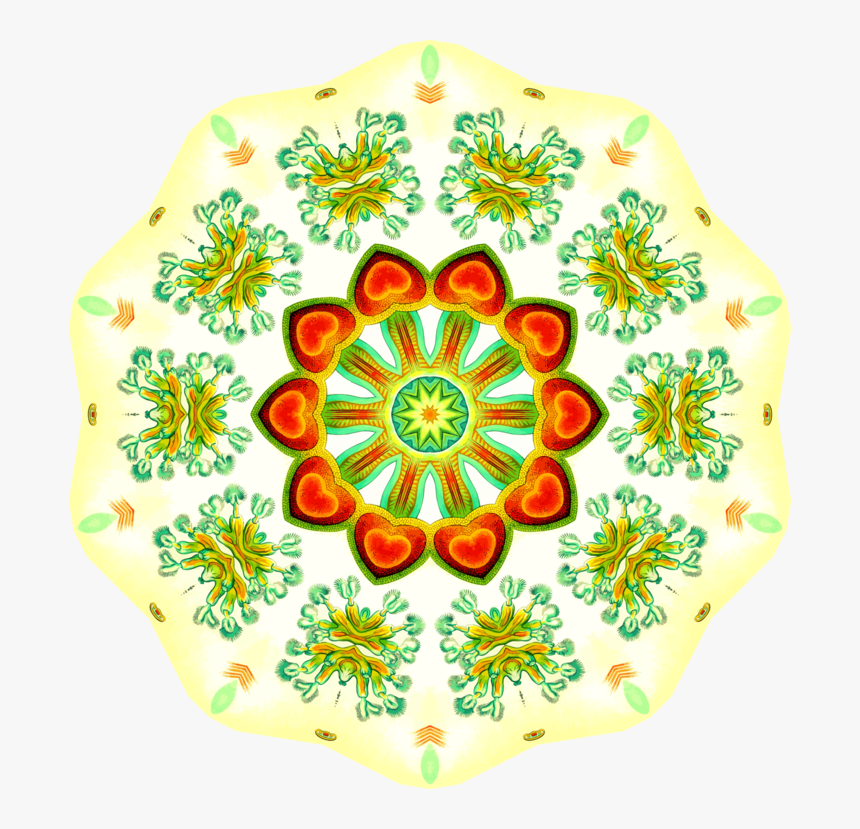 Visual Arts,symmetry,circle - Embroidery, HD Png Download, Free Download