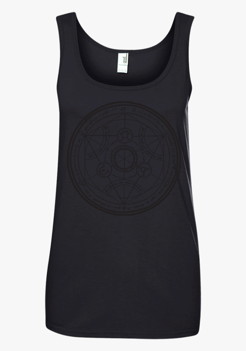 Full Metal Alchemist Transmutation Circle Ladies Tee - T-shirt, HD Png Download, Free Download