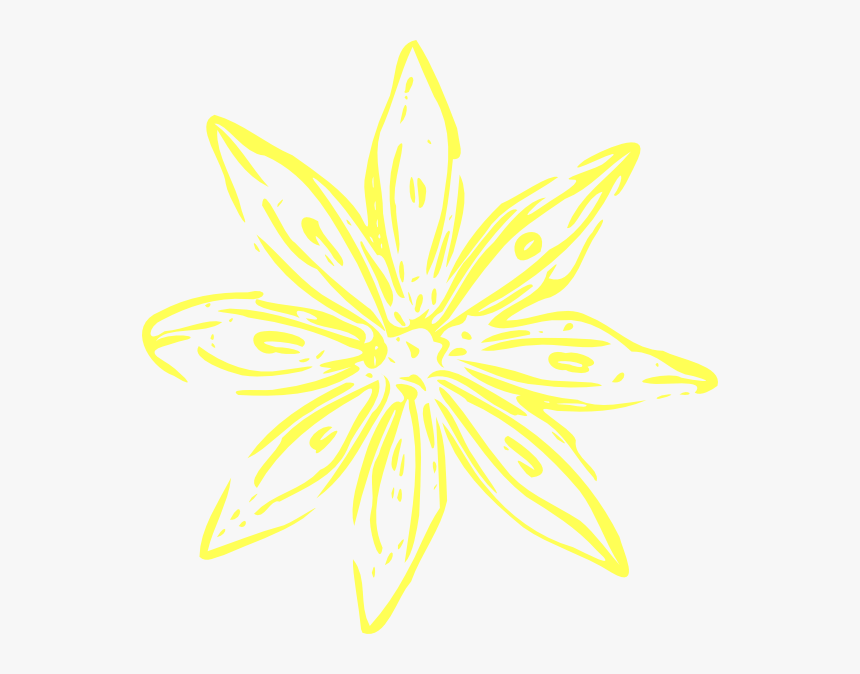 Yellow, Daisy, Flower Svg Clip Arts - Illustration, HD Png Download, Free Download