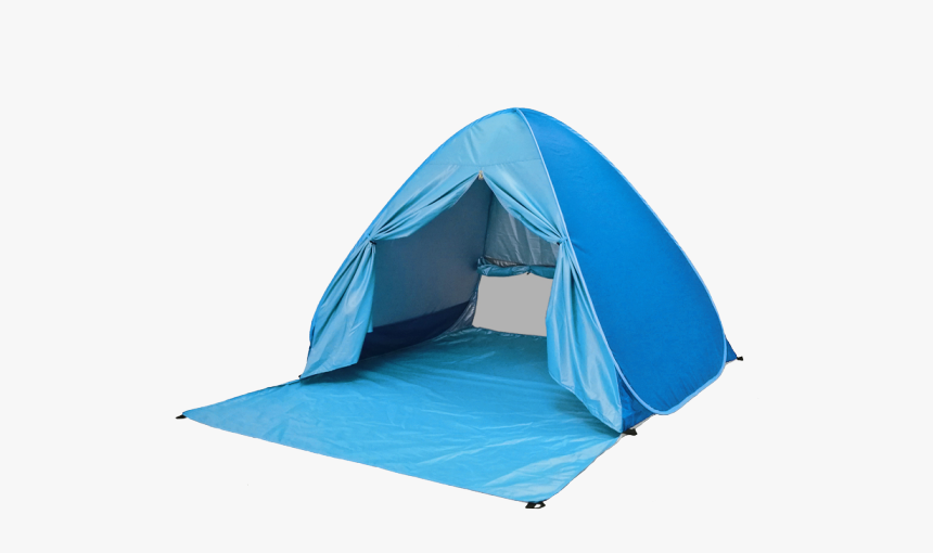 5 Person Outdoor Automatic Free Build Camping Beach - Medias Carpas Para Playa, HD Png Download, Free Download