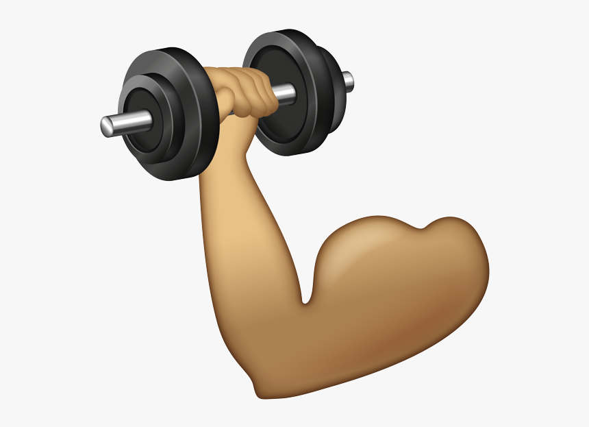 Emoji Biceps Gif, HD Png Download, Free Download