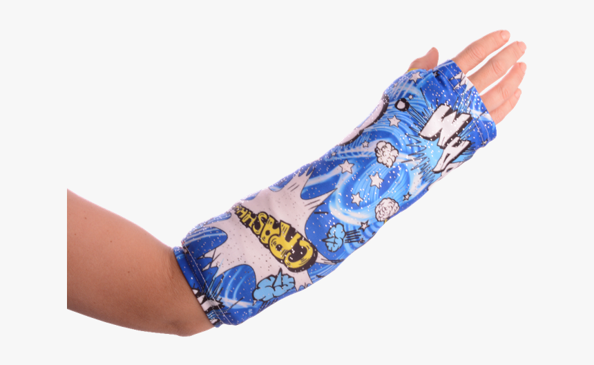 Broken Arm Cast Cover And Protector - Arm Cast Cover, HD Png Download, Free Download