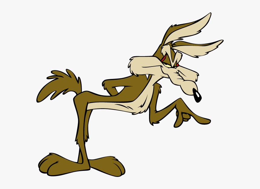 Coyote And The Road Runner Cartoon Clip Art - Wile E Coyote Back To The Drawing Board, HD Png Download, Free Download