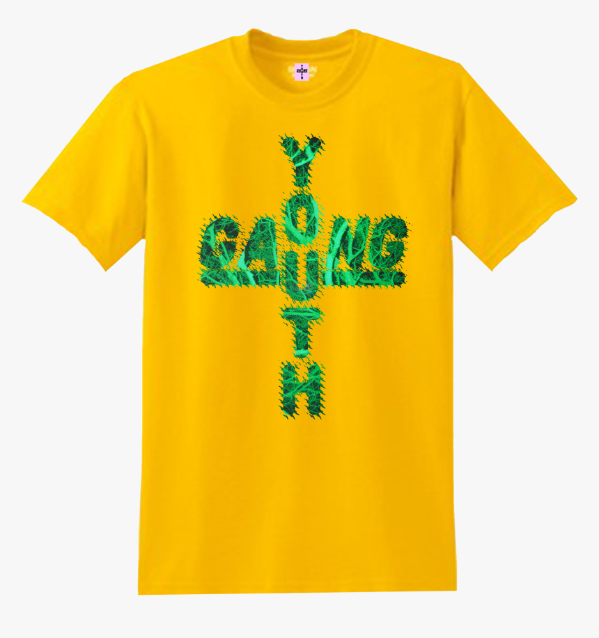 Image Of Sunshine Shrubbery Cross Logo Tee - Liverpool Yellow Away Kit, HD Png Download, Free Download