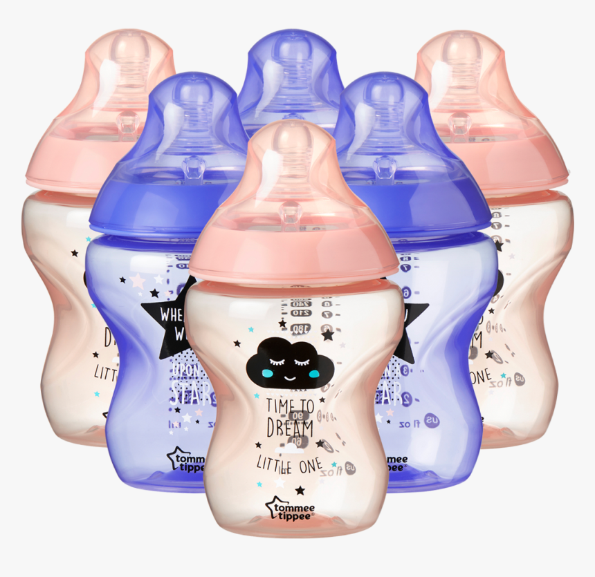 Tommee Tippee Closer To Nature Decorated Bottles, HD Png Download, Free Download